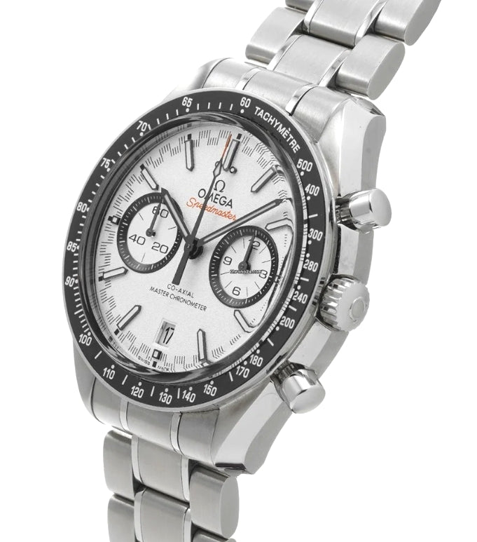 Omega Speedmaster 329.30.44.51.04.001 Racing White Dial Auto Men's Watch 44mm